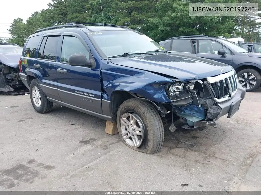 2002 Jeep Grand Cherokee Laredo VIN: 1J8GW48N52C197245 Lot: 45597162