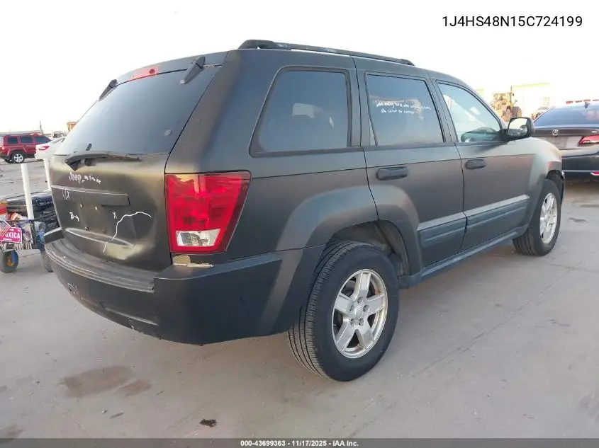 1J4HS48N15C724199 2005 Jeep Grand Cherokee Laredo