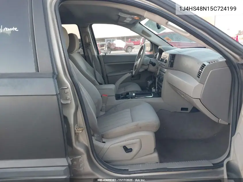 1J4HS48N15C724199 2005 Jeep Grand Cherokee Laredo