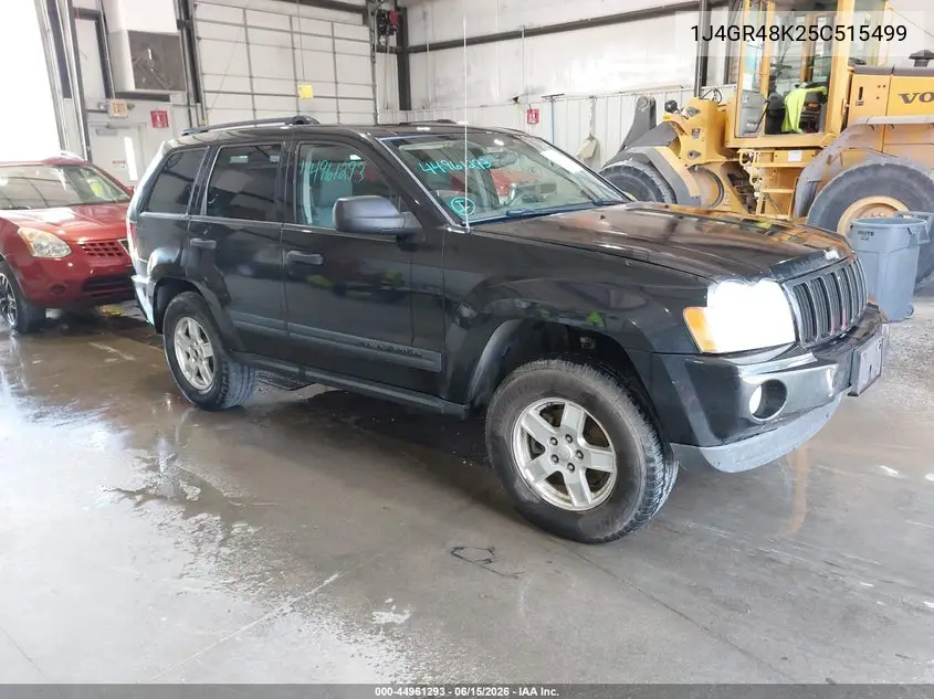 2005 Jeep Grand Cherokee Laredo VIN: 1J4GR48K25C515499 Lot: 44961293