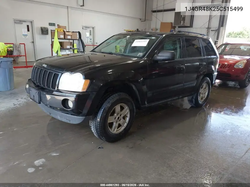 2005 Jeep Grand Cherokee Laredo VIN: 1J4GR48K25C515499 Lot: 44961293