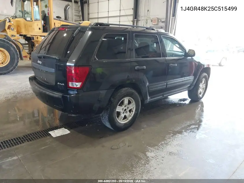 2005 Jeep Grand Cherokee Laredo VIN: 1J4GR48K25C515499 Lot: 44961293