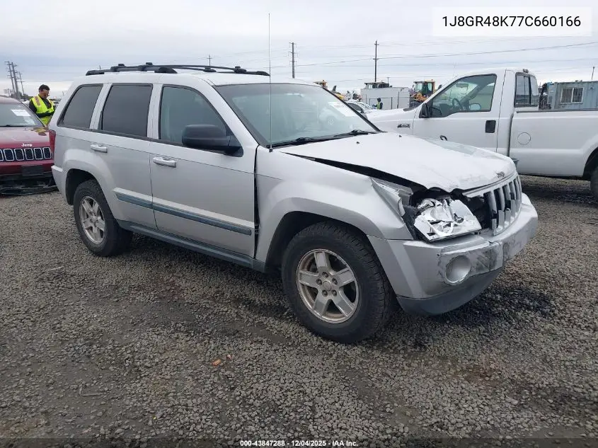 1J8GR48K77C660166 2007 Jeep Grand Cherokee Laredo