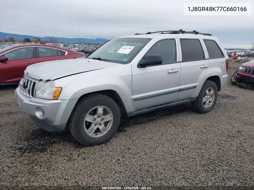 1J8GR48K77C660166 2007 Jeep Grand Cherokee Laredo