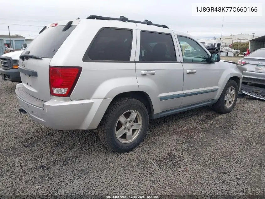 1J8GR48K77C660166 2007 Jeep Grand Cherokee Laredo
