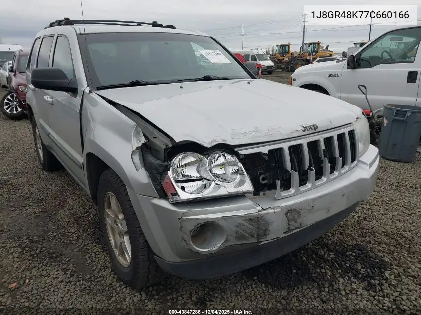 1J8GR48K77C660166 2007 Jeep Grand Cherokee Laredo