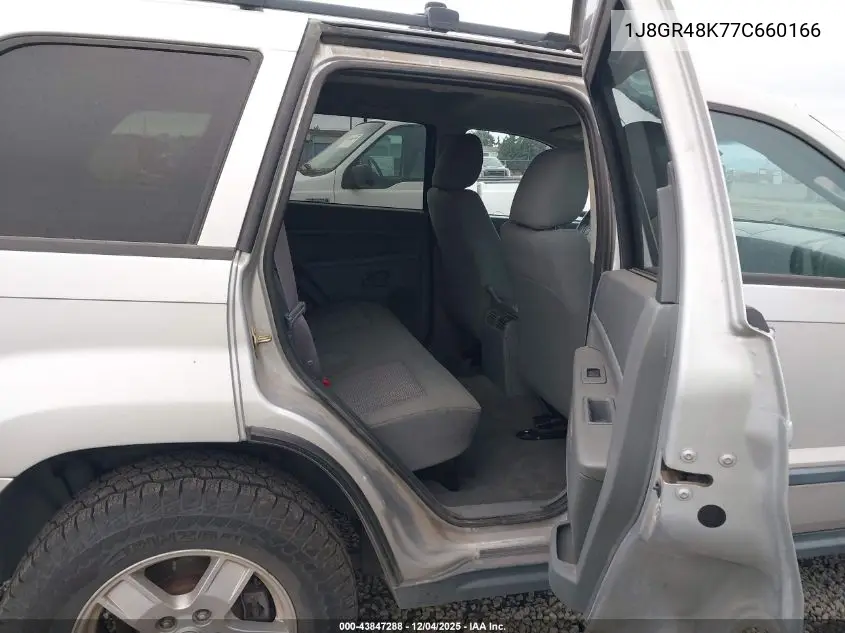 1J8GR48K77C660166 2007 Jeep Grand Cherokee Laredo