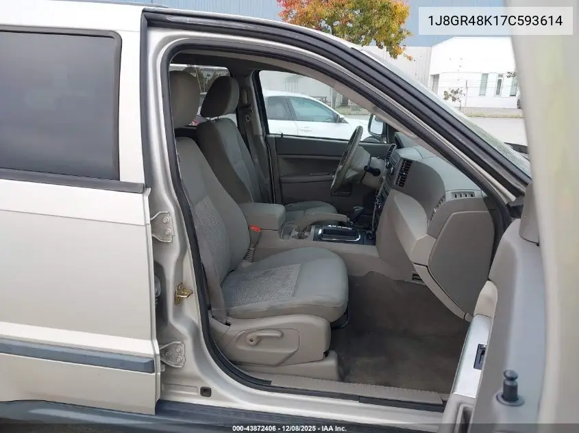 1J8GR48K17C593614 2007 Jeep Grand Cherokee Laredo