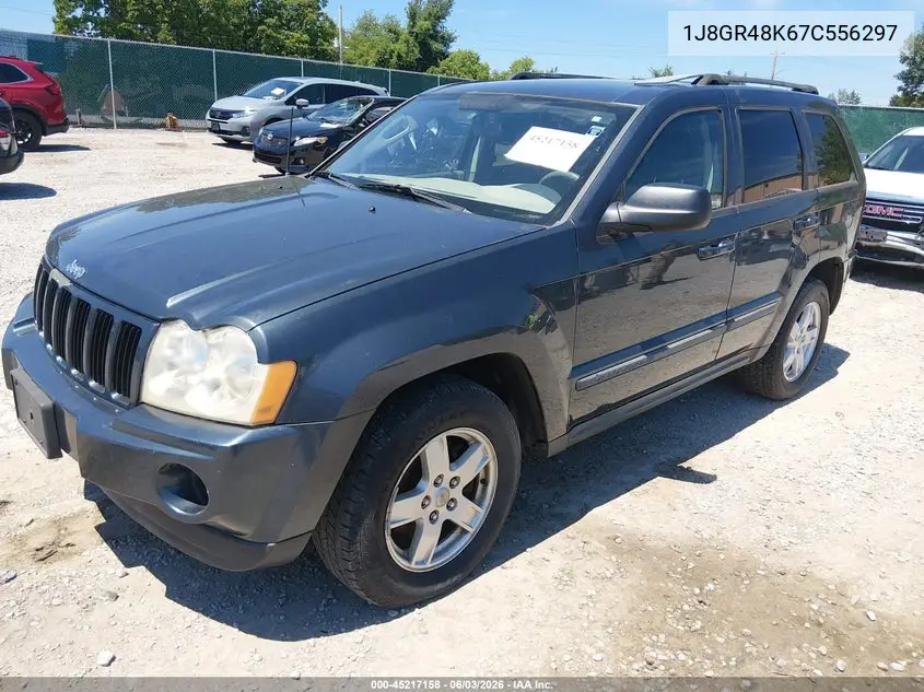 2007 Jeep Grand Cherokee Laredo VIN: 1J8GR48K67C556297 Lot: 45217158