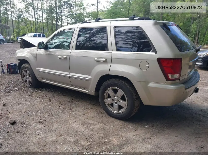 2007 Jeep Grand Cherokee Overland VIN: 1J8HR68227C510823 Lot: 45228108