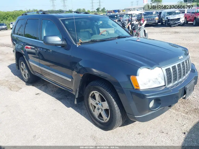2007 Jeep Grand Cherokee Overland VIN: 1J8HR68237C606797 Lot: 45318641
