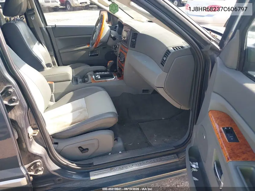 2007 Jeep Grand Cherokee Overland VIN: 1J8HR68237C606797 Lot: 45318641