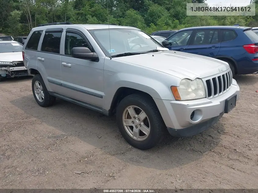 2007 Jeep Grand Cherokee Laredo VIN: 1J8GR48K17C541612 Lot: 45527208