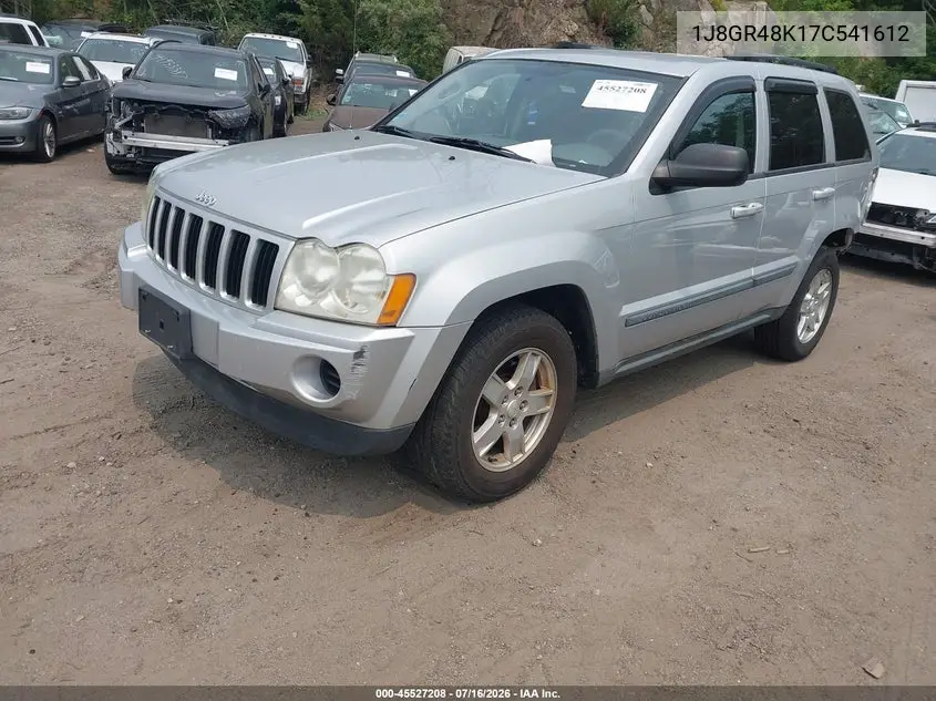 2007 Jeep Grand Cherokee Laredo VIN: 1J8GR48K17C541612 Lot: 45527208