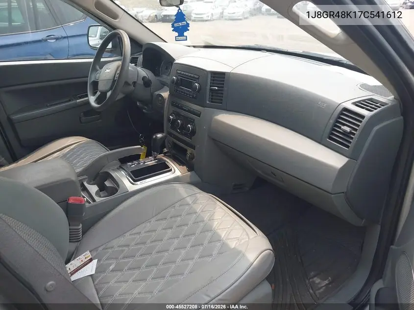 2007 Jeep Grand Cherokee Laredo VIN: 1J8GR48K17C541612 Lot: 45527208