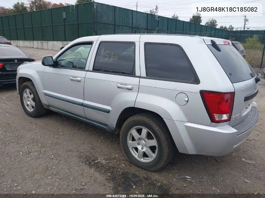 1J8GR48K18C185082 2008 Jeep Grand Cherokee Laredo