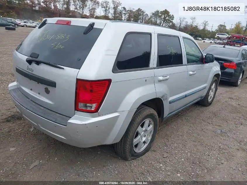 1J8GR48K18C185082 2008 Jeep Grand Cherokee Laredo