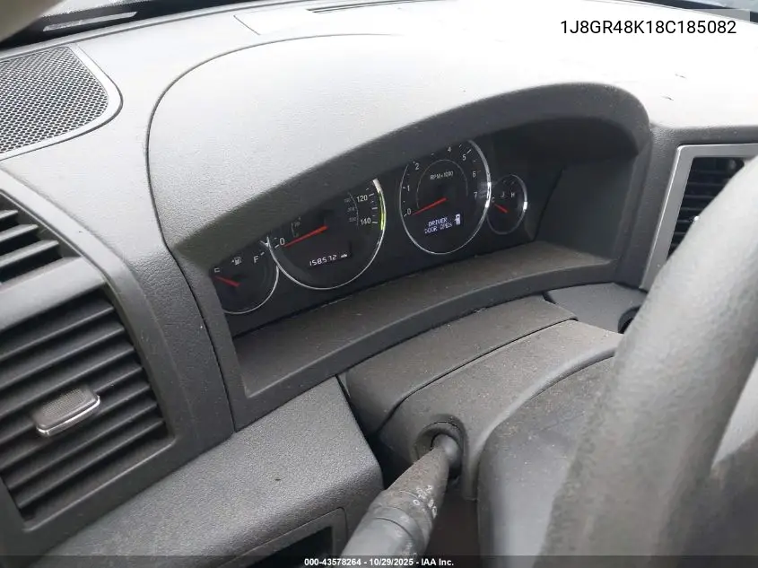 1J8GR48K18C185082 2008 Jeep Grand Cherokee Laredo