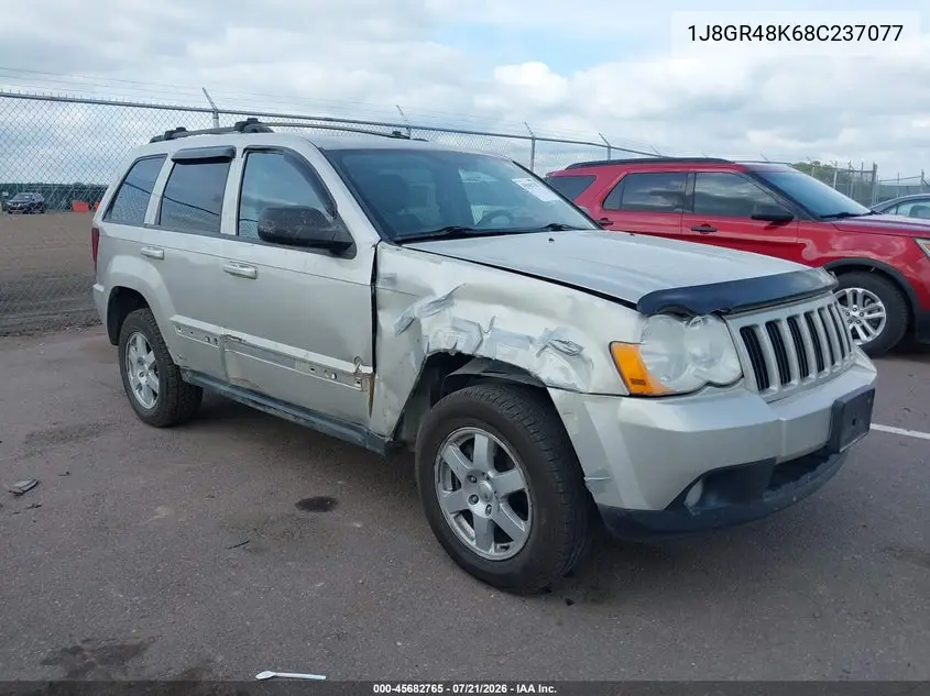 2008 Jeep Grand Cherokee Laredo VIN: 1J8GR48K68C237077 Lot: 45682765