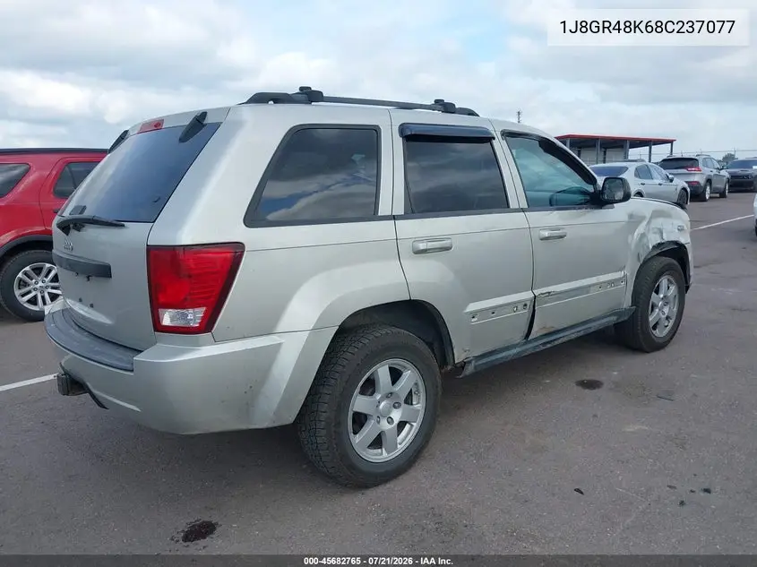 2008 Jeep Grand Cherokee Laredo VIN: 1J8GR48K68C237077 Lot: 45682765