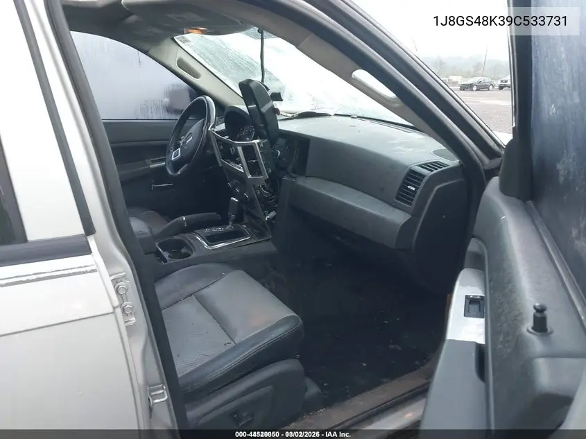 1J8GS48K39C533731 2009 Jeep Grand Cherokee Laredo