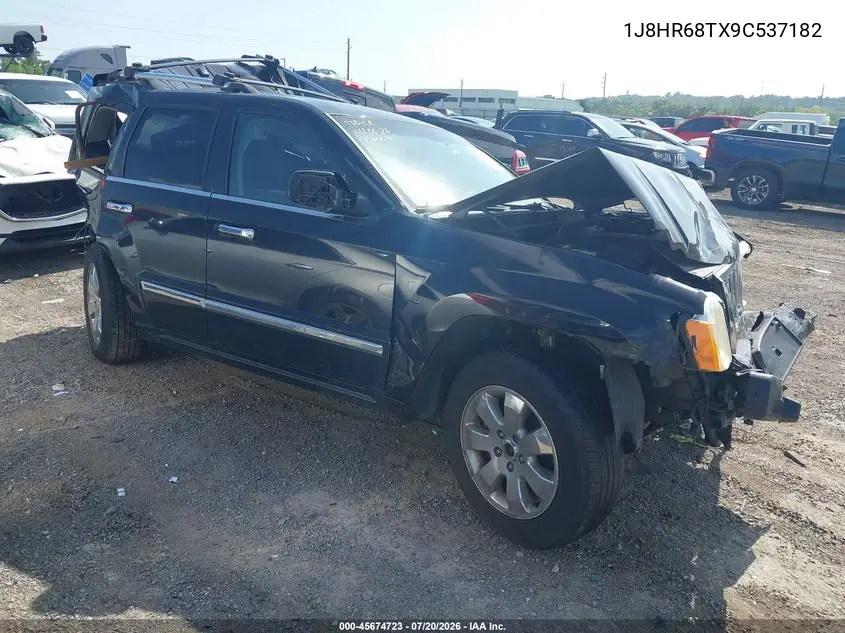 2009 Jeep Grand Cherokee Overland VIN: 1J8HR68TX9C537182 Lot: 45674723