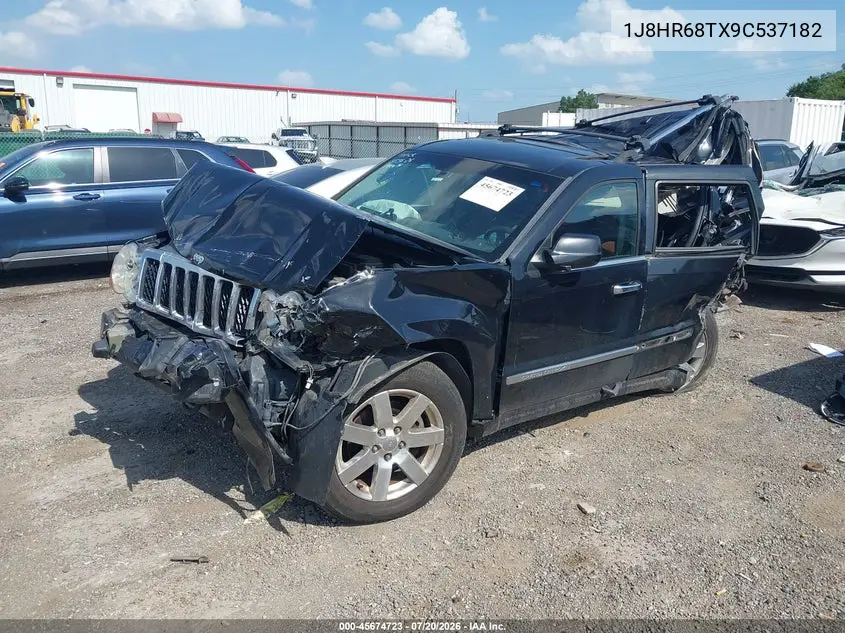 2009 Jeep Grand Cherokee Overland VIN: 1J8HR68TX9C537182 Lot: 45674723