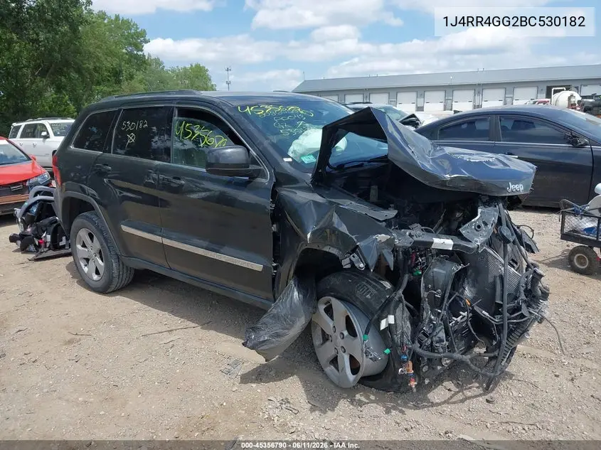 2011 Jeep Grand Cherokee Laredo VIN: 1J4RR4GG2BC530182 Lot: 45356790