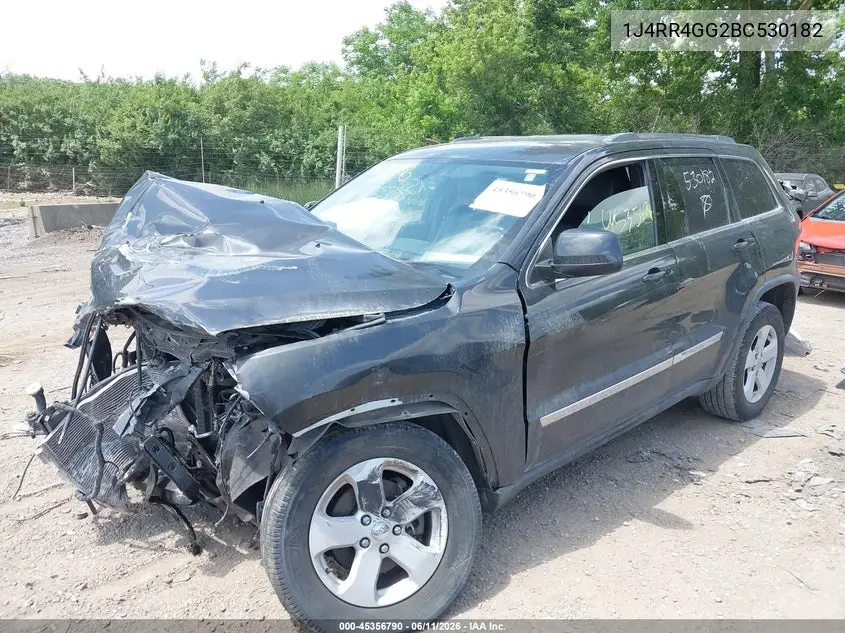 2011 Jeep Grand Cherokee Laredo VIN: 1J4RR4GG2BC530182 Lot: 45356790