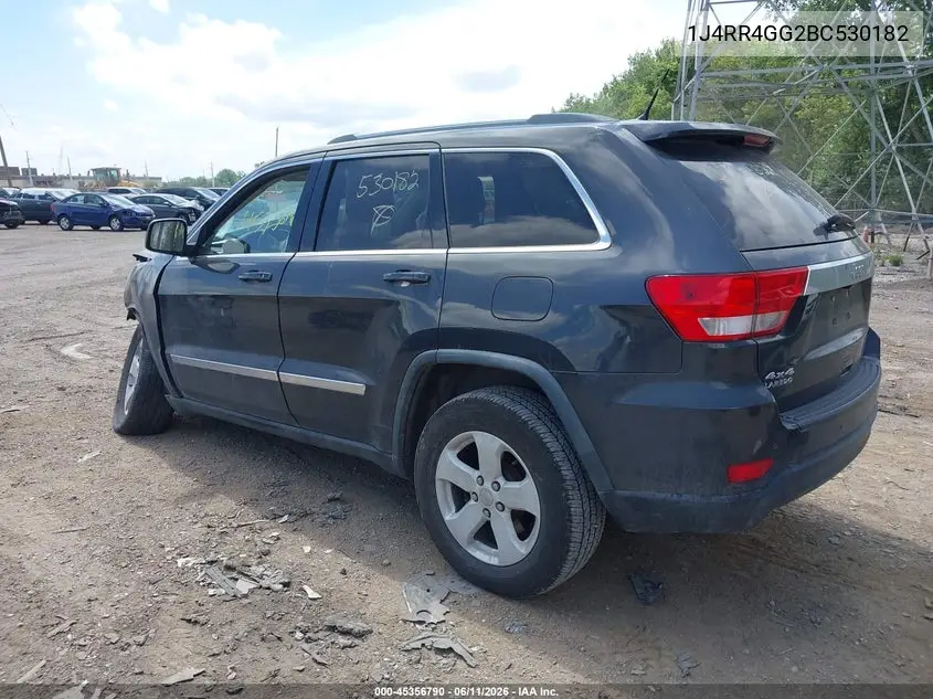 2011 Jeep Grand Cherokee Laredo VIN: 1J4RR4GG2BC530182 Lot: 45356790