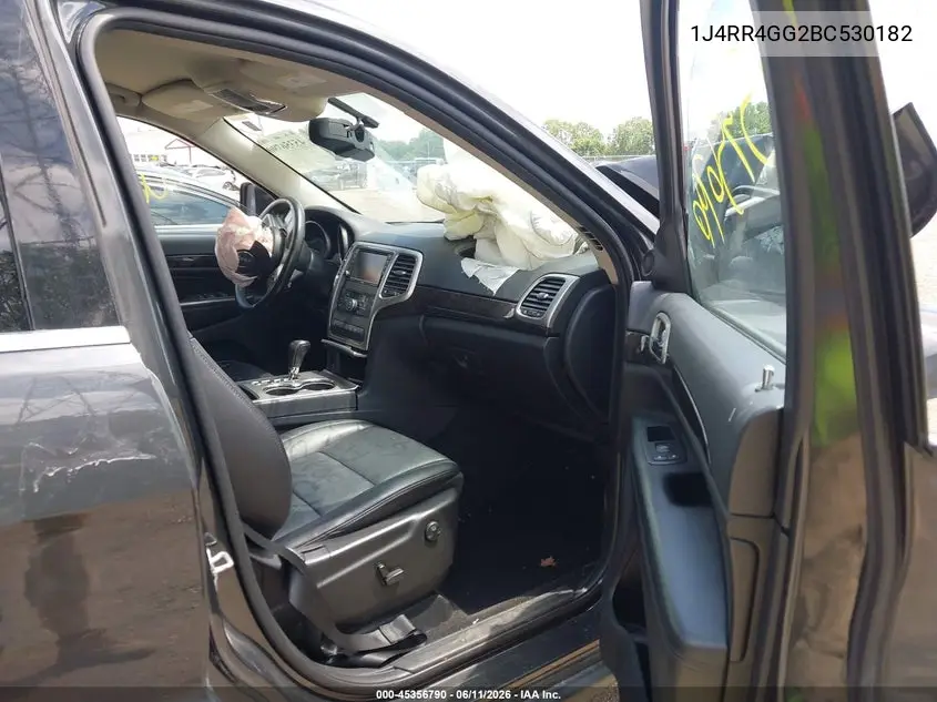2011 Jeep Grand Cherokee Laredo VIN: 1J4RR4GG2BC530182 Lot: 45356790