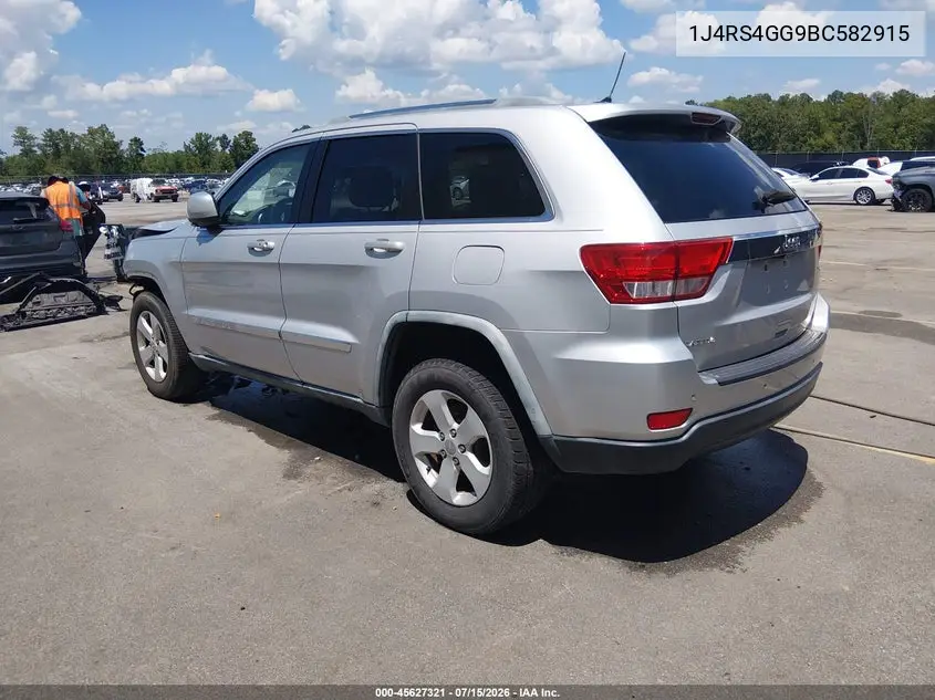 2011 Jeep Grand Cherokee Laredo VIN: 1J4RS4GG9BC582915 Lot: 45627321