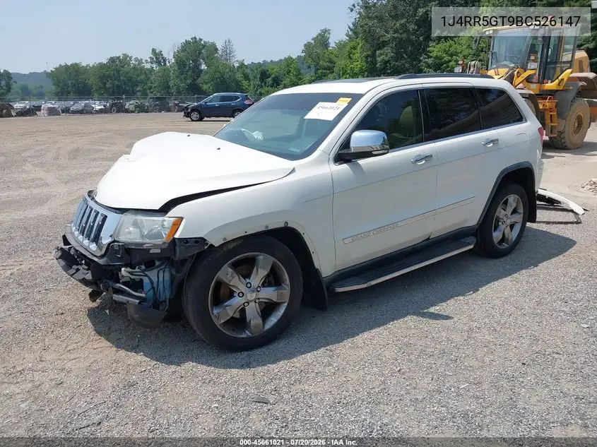 2011 Jeep Grand Cherokee Limited VIN: 1J4RR5GT9BC526147 Lot: 45661021