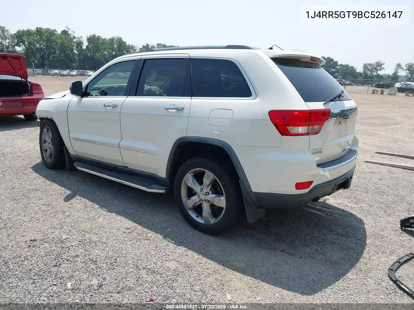 2011 Jeep Grand Cherokee Limited VIN: 1J4RR5GT9BC526147 Lot: 45661021