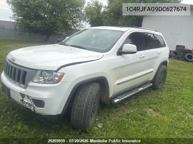 2013 Jeep Grand Cherokee Laredo VIN: 1C4RJFAG9DC627674 Lot: 20269859