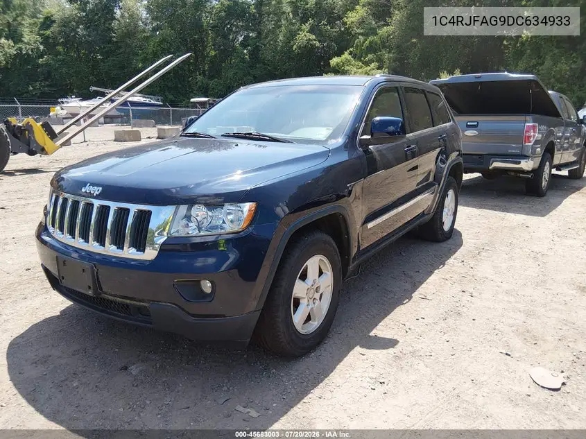 2013 Jeep Grand Cherokee Laredo VIN: 1C4RJFAG9DC634933 Lot: 45683003