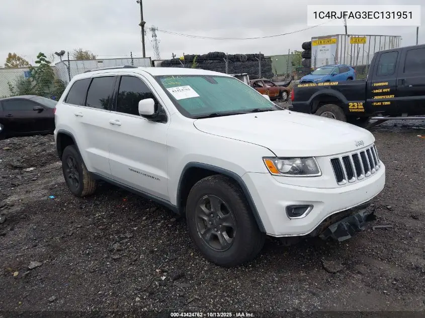 1C4RJFAG3EC131951 2014 Jeep Grand Cherokee Laredo