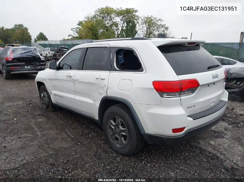 1C4RJFAG3EC131951 2014 Jeep Grand Cherokee Laredo