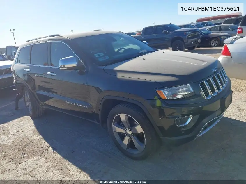 1C4RJFBM1EC375621 2014 Jeep Grand Cherokee Limited
