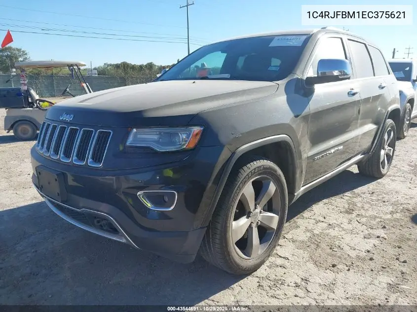 1C4RJFBM1EC375621 2014 Jeep Grand Cherokee Limited
