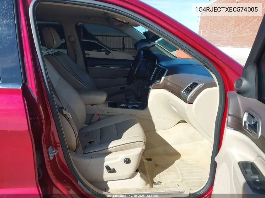 1C4RJECTXEC574005 2014 Jeep Grand Cherokee Overland