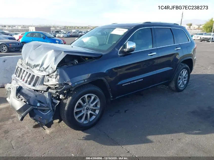 1C4RJFBG7EC238273 2014 Jeep Grand Cherokee Limited