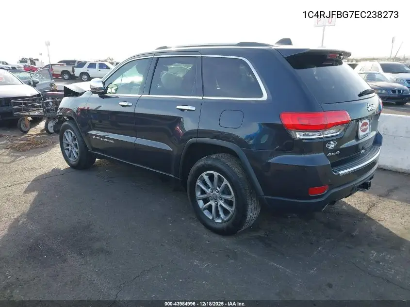 1C4RJFBG7EC238273 2014 Jeep Grand Cherokee Limited