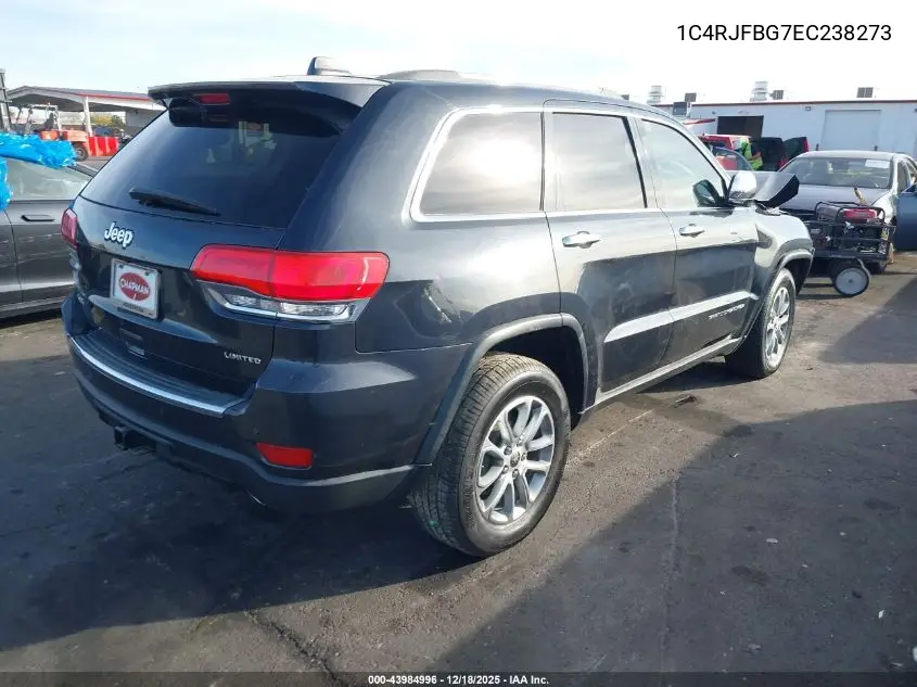 1C4RJFBG7EC238273 2014 Jeep Grand Cherokee Limited
