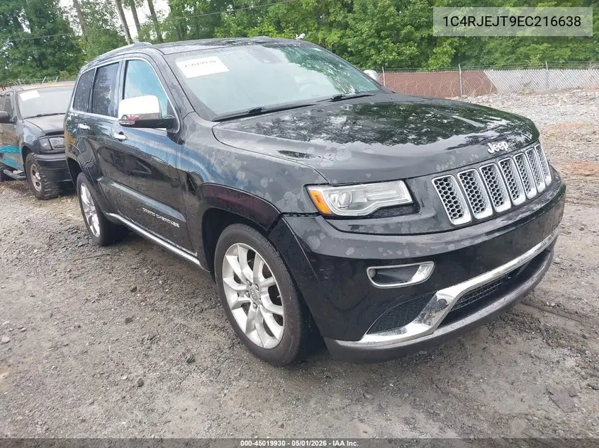 1C4RJEJT9EC216638 2014 Jeep Grand Cherokee Summit