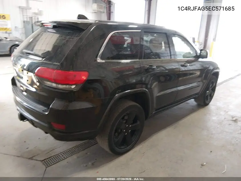 2014 Jeep Grand Cherokee Altitude VIN: 1C4RJFAG5EC571685 Lot: 45643865