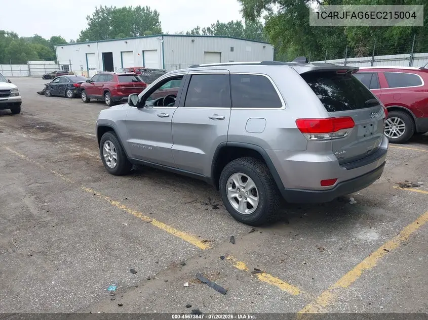 2014 Jeep Grand Cherokee Laredo VIN: 1C4RJFAG6EC215004 Lot: 45673847
