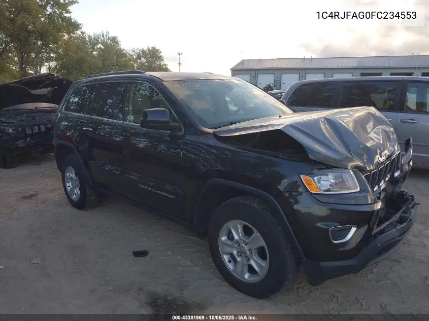 1C4RJFAG0FC234553 2015 Jeep Grand Cherokee Laredo