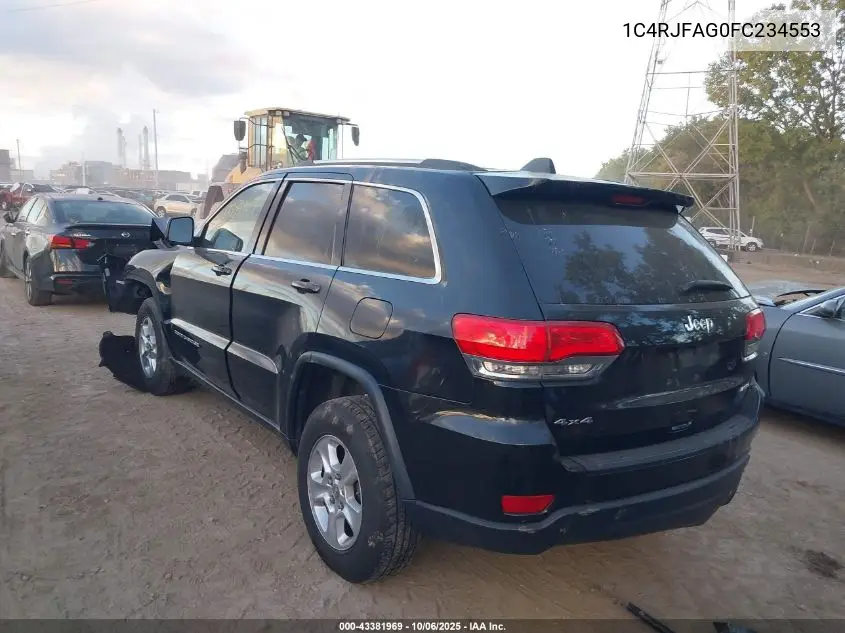 1C4RJFAG0FC234553 2015 Jeep Grand Cherokee Laredo