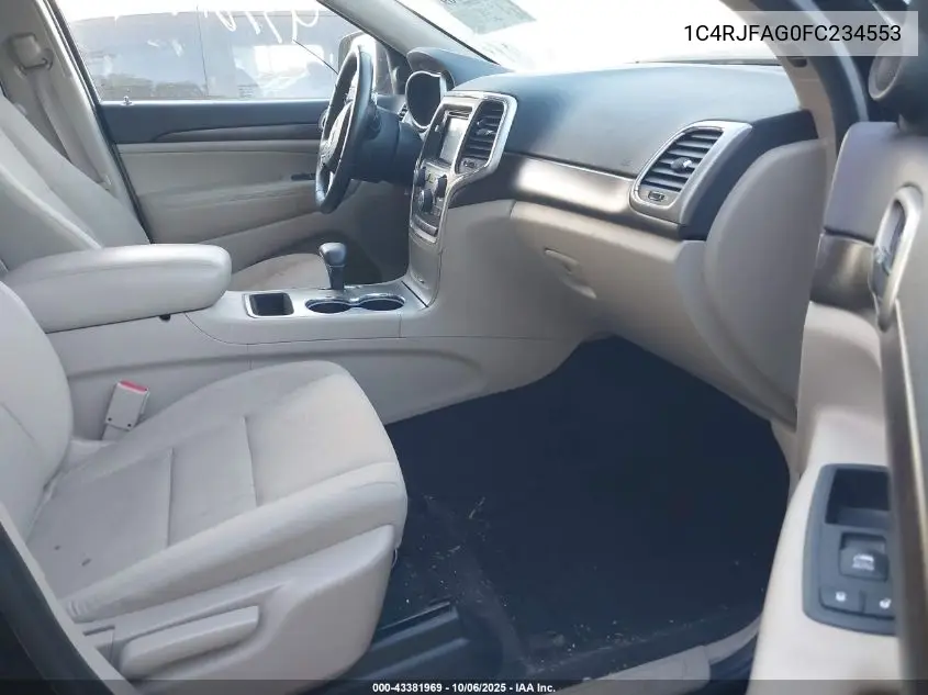 1C4RJFAG0FC234553 2015 Jeep Grand Cherokee Laredo
